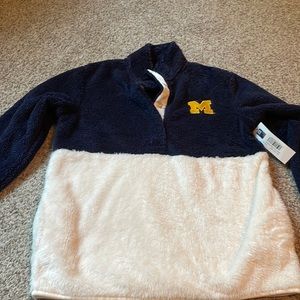 University of Michigan Fleece Quarterzip